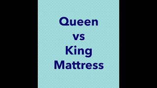 Queen Vs King Mattress shorts [upl. by Mord254]