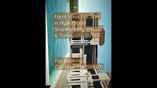 Villas For Sale in Hyderabad  Shankarpally Farms  Turkapally  Limited  Hyderabad Real Estate [upl. by Drawyeh238]