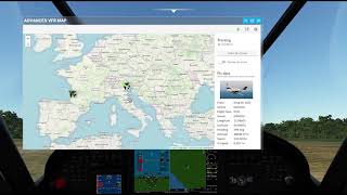 Advanced VFR Map for Flight Simulator [upl. by Dyol]