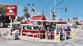 The First Original Tommy’s Hamburger Shack  Los Angeles California Take Out Food Review [upl. by Letney]