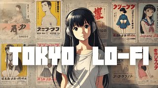 𝐏𝐥𝐚𝐲𝐥𝐢𝐬𝐭 80s Tokyo City lofi chill hiphop🌿  1hour Lofi hiphop mix  Chill amp Study [upl. by Akimit279]