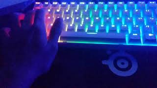 gk61 gateron optical red switch sound test [upl. by Ieppet]