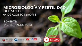 WEBINAR MICROBIOLOGÍA Y FERTILIDAD DEL SUELO [upl. by Nil123]