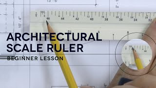 How to Read an Architectural Scale  Beginner [upl. by La]