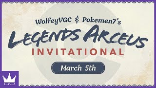 Twitch Livestream  WolfeyVGC amp Pokemen7s Legends Arceus Invitational [upl. by Nossah]