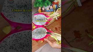 Dragon Fruit Salad  Mango Banana amp Dragon Fruit Mix Salad  Food  Cooking  Youtube Shorts Video [upl. by Buehler]