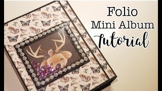 Folio Mini Album Tutorial [upl. by Phi]