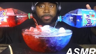 ASMR FANTA EXTREME FIZZY AND ICE EATING  MUKBANG NO TALKING [upl. by Trina246]