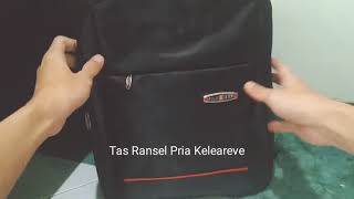 Tas Ransel Pria Keleareve [upl. by Efron235]