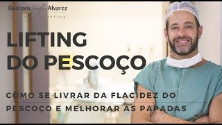 Lifting de pescoço para correção da flacidez [upl. by Novy]