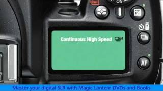 Nikon D90  Choosing a Release Mode [upl. by Giffy]