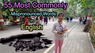 55 Most Commonly Mispronounced Words in English  Check Your Pronunciation  Havisha Rathore [upl. by Ion342]