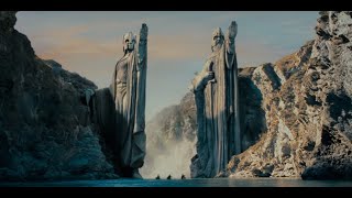 The Fellowship of the Ring The Gates of Argonath Scene  1080p HD [upl. by Camellia]