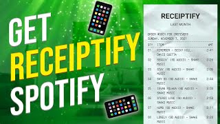 How to get Spotify Receiptify NEW [upl. by Creight136]