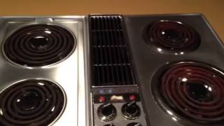 Jennair electric range burners on high [upl. by Sauncho]