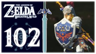 THE HYLIAN SHIELD  Zelda Breath of the Wild  Part 102 [upl. by Kaslik148]