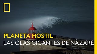 El sobrecogedor espectáculo de las olas gigantes de Nazaré  NATIONAL GEOGRAPHIC ESPAÑA [upl. by Fornof]