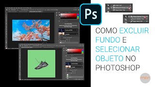 Como excluir fundo e selecionar objeto no Photoshop [upl. by Weld]