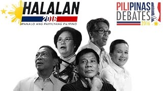 PiliPinas Debates 2016 [upl. by Acissj]