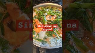 Sinigang na Hipon sa miso for todays food [upl. by Drofdarb]