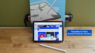 Paperlike Screen Protector for iPad Review [upl. by Batruk]