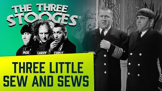 The THREE STOOGES  Ep 36  Three Little Sew And Sews [upl. by Elodie]