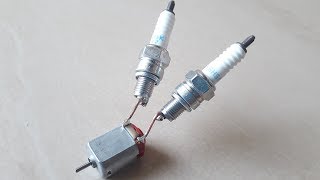 Spark Plug using Free Energy Generator [upl. by Sonia]