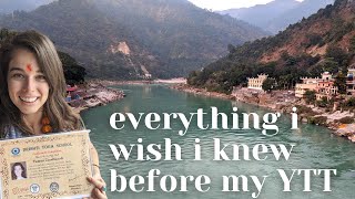 Yoga Teacher Training Rishikesh India  What I wish I knew [upl. by Ennaylloh64]