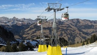 Télécabine quotSaanenmöser  Saanerslochgratquot Gstaad [upl. by Aholah]