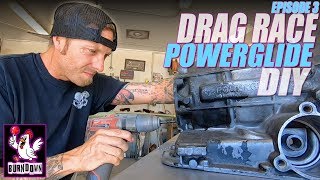 Drag Race PowerGlide Case Modifications Powerglide Build Part 03 [upl. by Leviralc267]