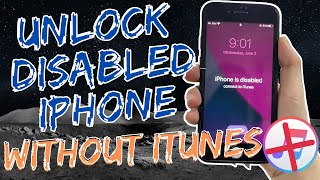 Cant Miss How to Unlock Disabled iPhone Without iTunes or passcode  Unlock Disabled iPhoneiPad [upl. by Mayne]