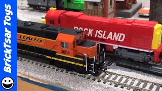 Running 2 Trains on DC HO Scale Layout in Opposite Directions [upl. by Treblig345]