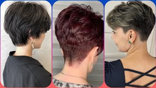 100 MindBlowing Bob pixie Short Hairstyles for Fine Haircut ideas [upl. by Sotnas]