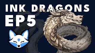 Live Drawing Dragons EP5 Inktober [upl. by Jennie]