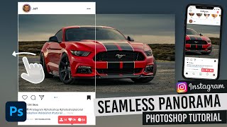 How to Create a Seamless Carousel Slide Post for Instagram [upl. by Leahkim588]