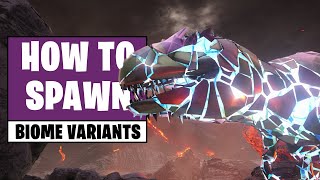 Ark Genesis All Creature Variation SPAWN commands [upl. by Mason]