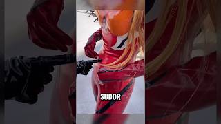 Cosplayer BAÑADA en sudor 🥵 shorts short cosplay cosplayer otaku anime [upl. by Neladgam]