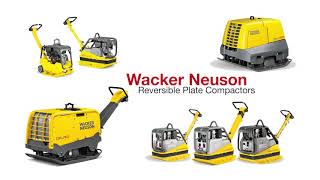 Wacker Neuson Plate Compactor Basics [upl. by Seftton]