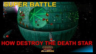 How Destroy the Death Star  Super Battle  Star Wars Empire at War [upl. by Shelia970]