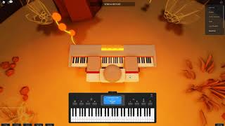 Roblox Virtual Piano  Ayasa  The reason why [upl. by Odrawde]