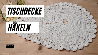 Tischdecke Platzset häkeln [upl. by Williamsen344]