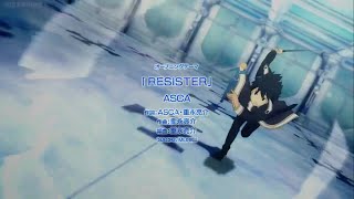 Sword Art Online III  Alicization  Opening 2 Resister  ASCA [upl. by Qifar]