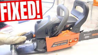 Cheapest Chainsaw on Amazon Part 2 🔧FIXED [upl. by Ahtiek]