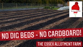 NO DIG BEDS USING ZERO CARDBOARD  vegetable grower UK  vlog 46 [upl. by Hen]