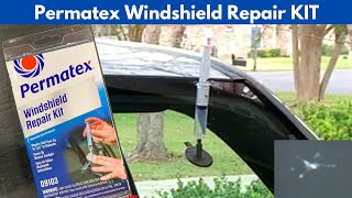 How to use the Permatex Windshield Repair Kit [upl. by Eerak]