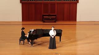 이화여대 성악과 소프라노 조혜지 20191 2학년 위클리 JBrahms Minnelied [upl. by Elamor]