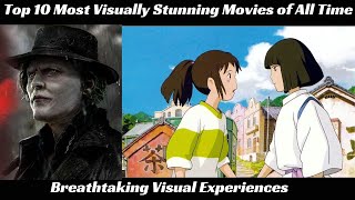 Top 10 Most Visually Stunning Movies of All Time [upl. by Eicyal]