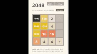 2048 AI 8192 tile achieved [upl. by Anitsyrhk]