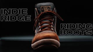 Indie Ridge Motorcycle Riding Boots [upl. by Paco368]