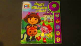 DORA the Explorer quotHappy Halloween with Doraquot PlayASound [upl. by Nnylyak926]